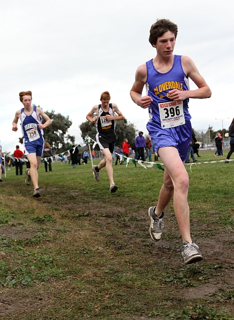 2010NCSXC BD5-1052.JPG - 2010 North Coast Section Cross Country Championships, Hayward High School, Hayward, California